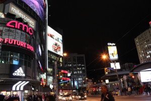 "I wanna be a part of it - Tornto, Toronto!"